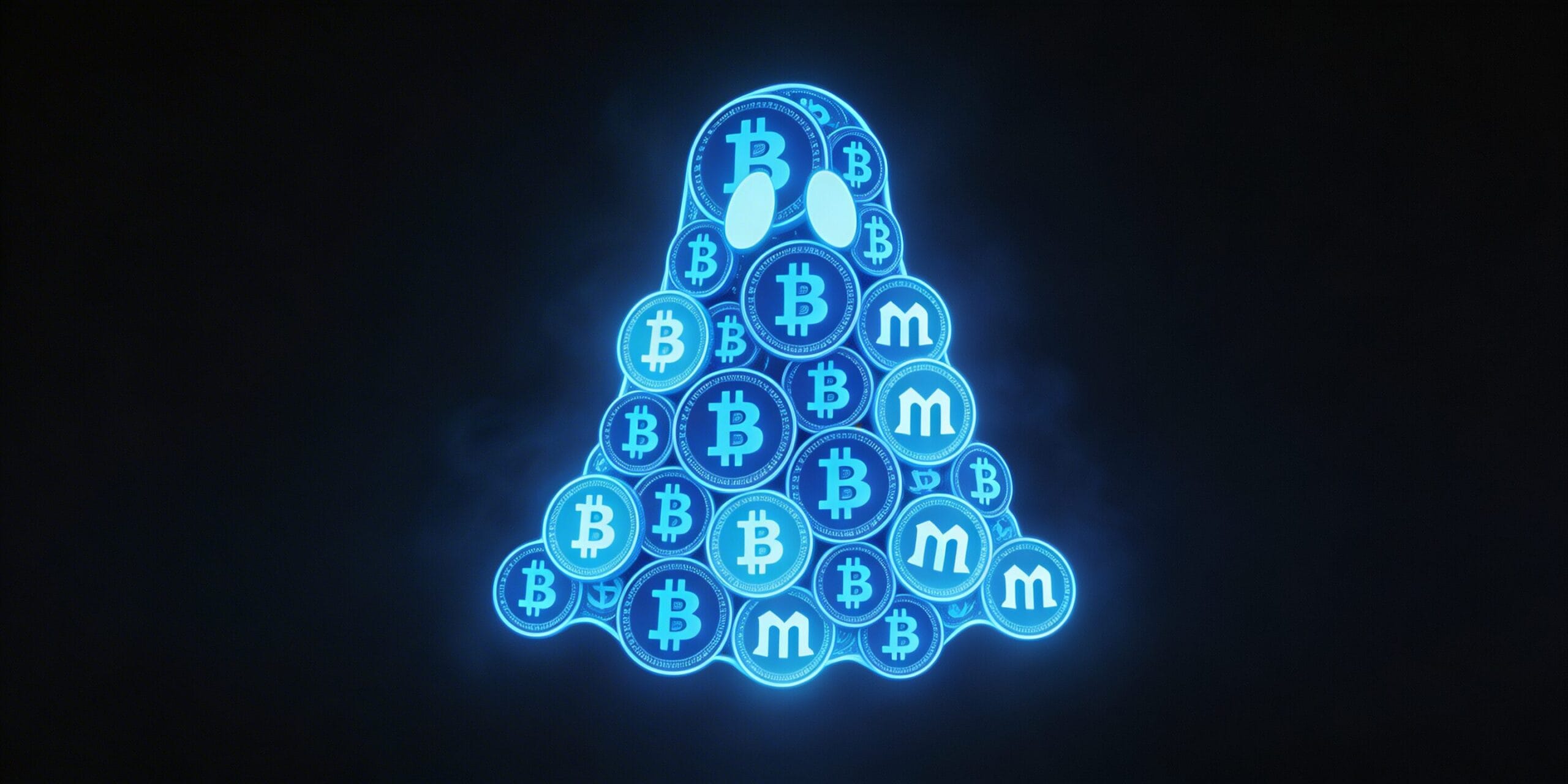 GhostSwapでBTCとXMRを匿名スワップするイメージイラスト